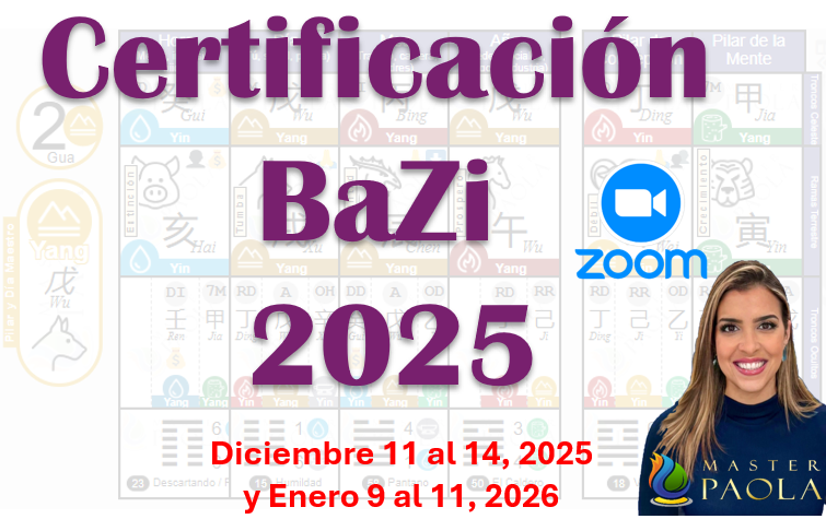 Certificación BaZi 2025