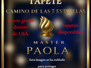 Tapete del Camino de las 7 Estrellas Master Paola